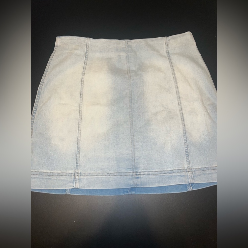 Wild Fable denim mini pencil skirt size 12 EUC
